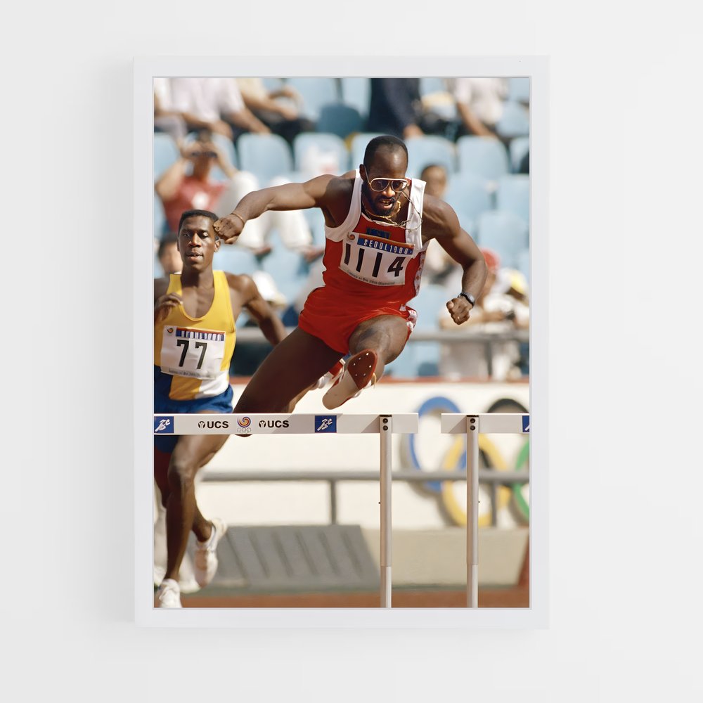 Poster Edwin moses – affiche Athlétisme (vue 3)